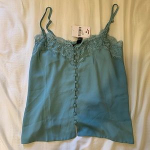 Blue Lace Cami
